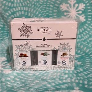 Three pack holiday fragrance refill set